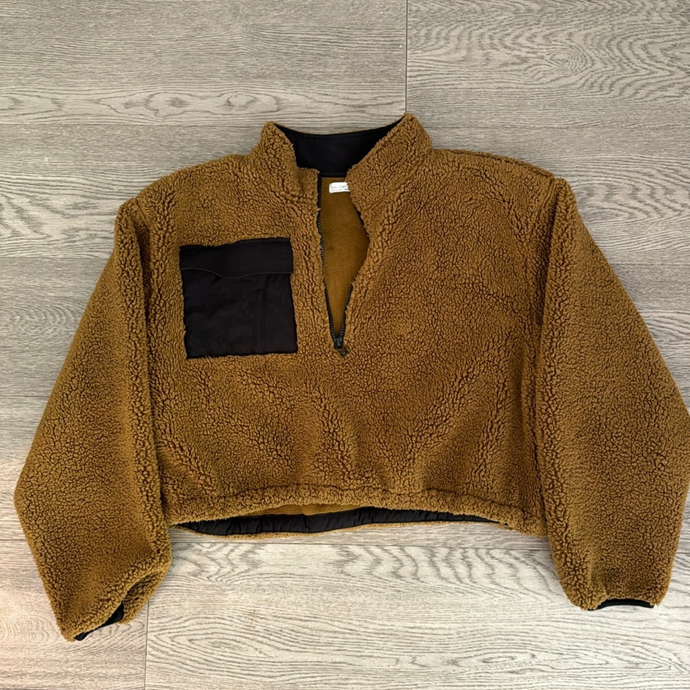 Oak & Fort fleece/teddy pullover - Picture 2 of 5